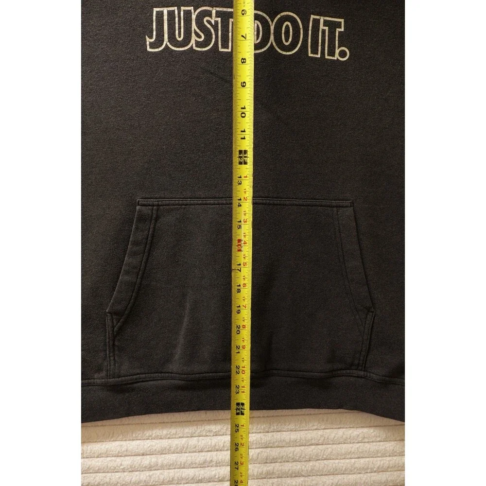 Nike Vintage Just Do It Graphic Hoodie Sweatshirt Athletic Casual Sportswear XL